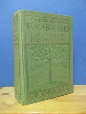 Vocabolario LATINO - ITALIANO