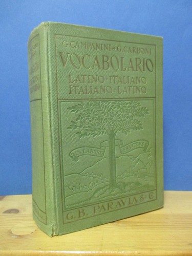 Vocabolario latino italiano - vocabolario,