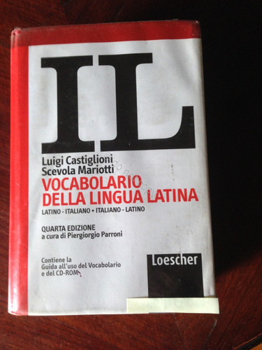 Dizionario latino italiano - dizionario,