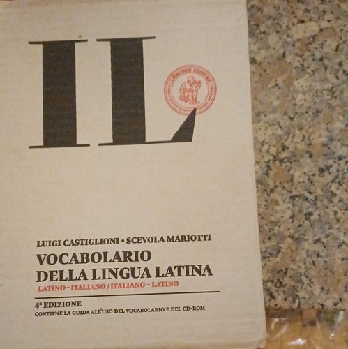Dizionario latino - il,