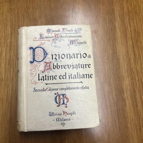 Manuali hoepli dizionario - hoepli-dizionario, di