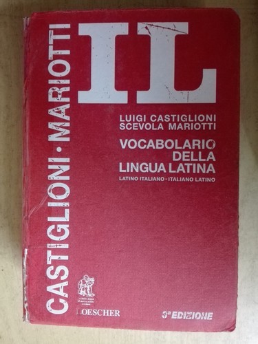 Dizionario latino italiano - latino, il
