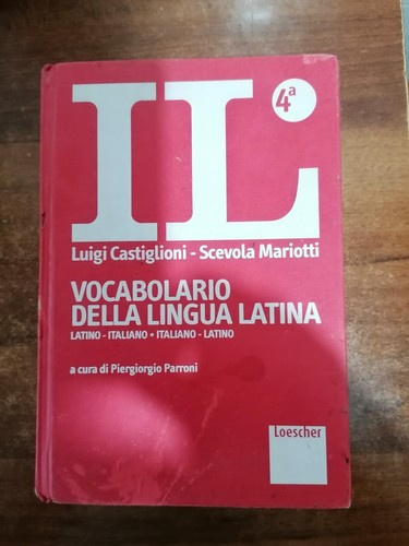 Dizionario latino - dizionario,