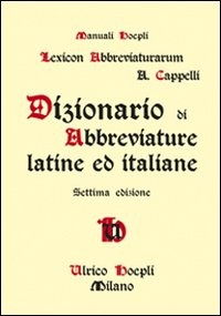 Dizionario abbreviature - dizionario, di