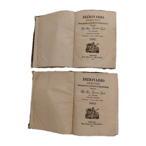Dizionario piemontese italiano