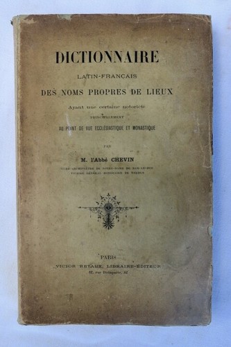 Dizionario latino francese dei - dizionario,