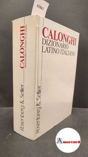 Dizionario latino italiano - dizionario, latino-italiano