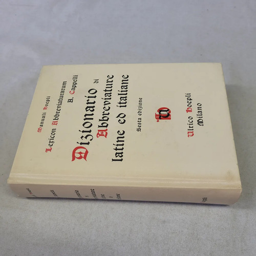 Dizionario di - (cappelli),