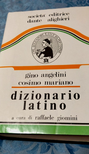 Dizionario latino angelini - dizionario, "