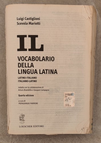 Vocabolario della lingua